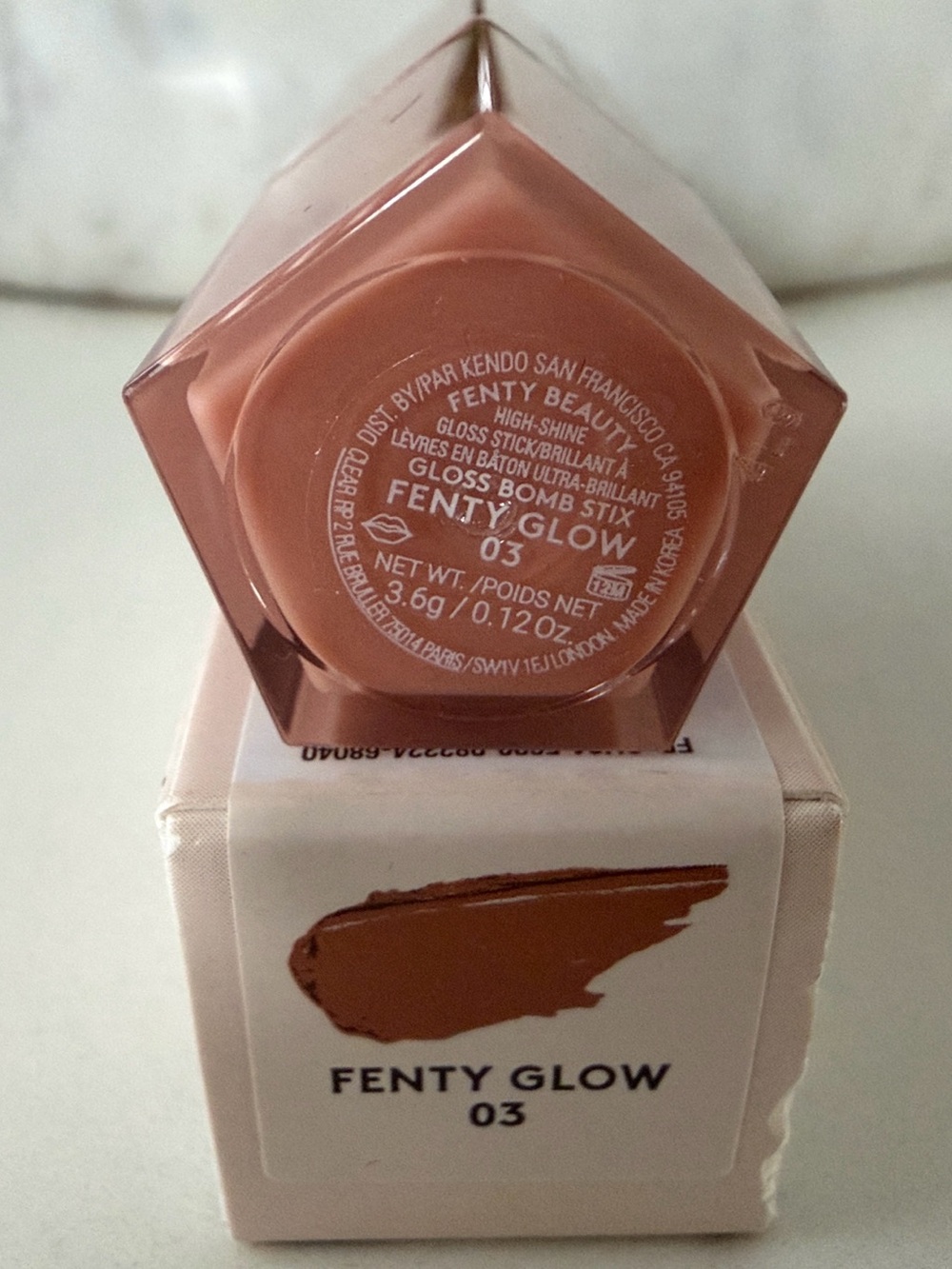 🆕 Fenty Beauty Gloss Bomb 💣 Stix High-Shine - Fenty Glow 03 Rose Tan